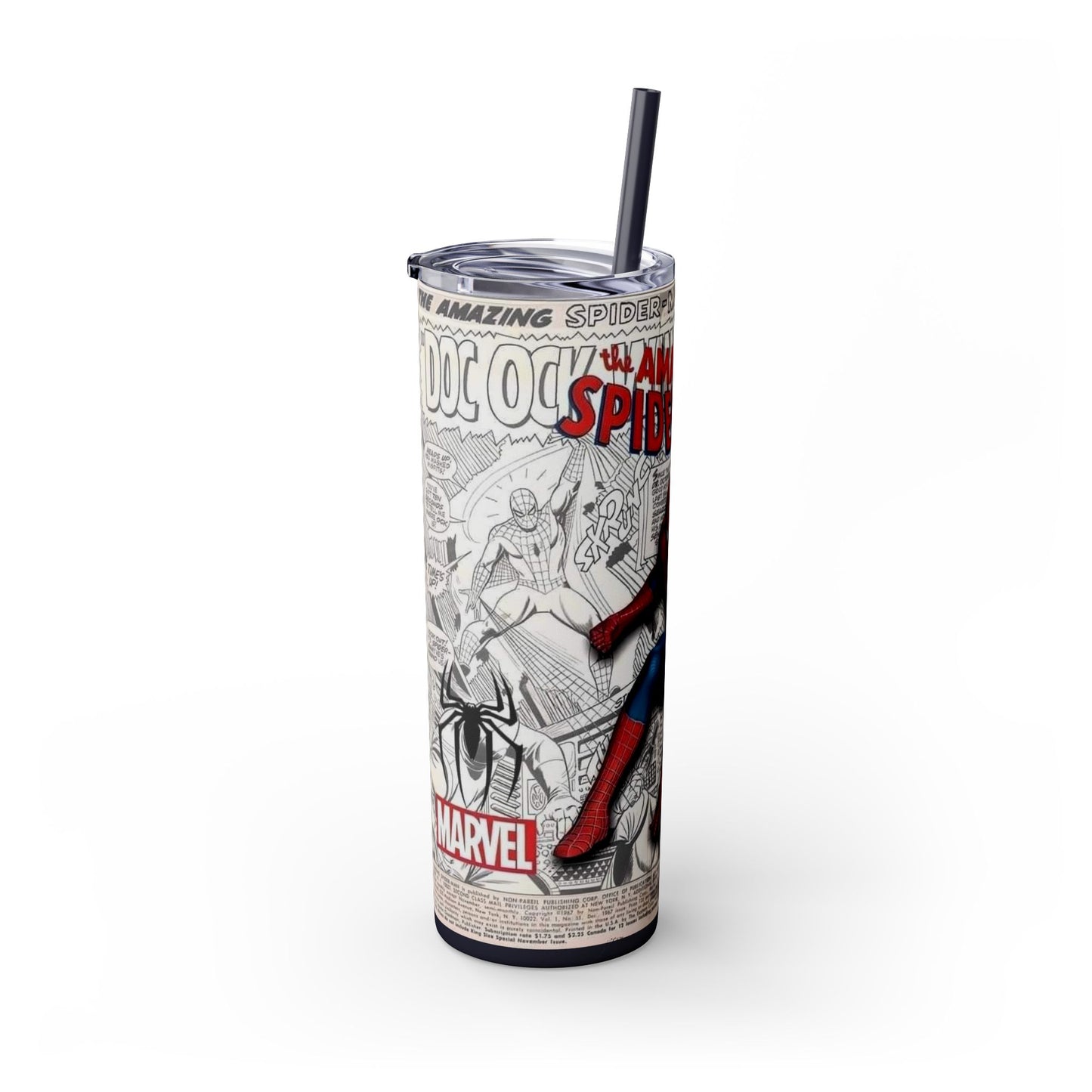 Skinny Tumbler Spiderman 20oz