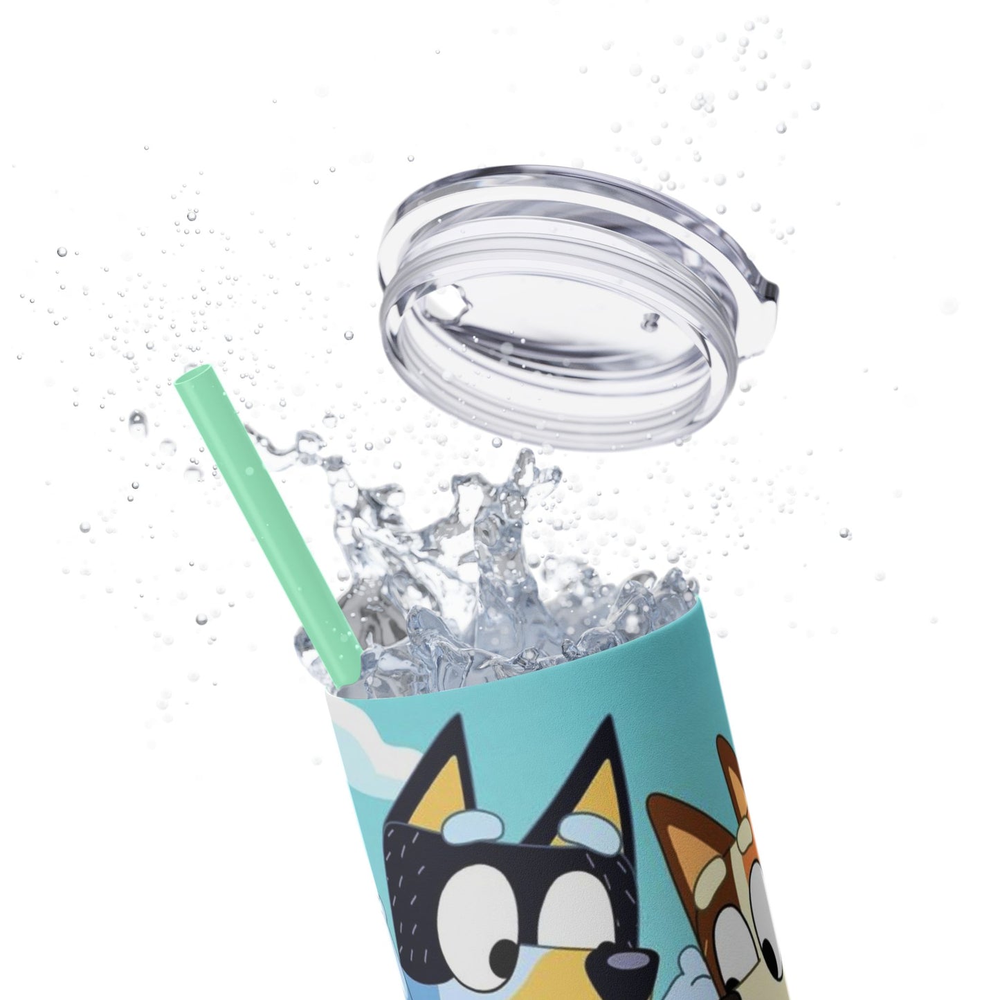 Bluey Beach Day Skinny Tumbler โ 20 oz