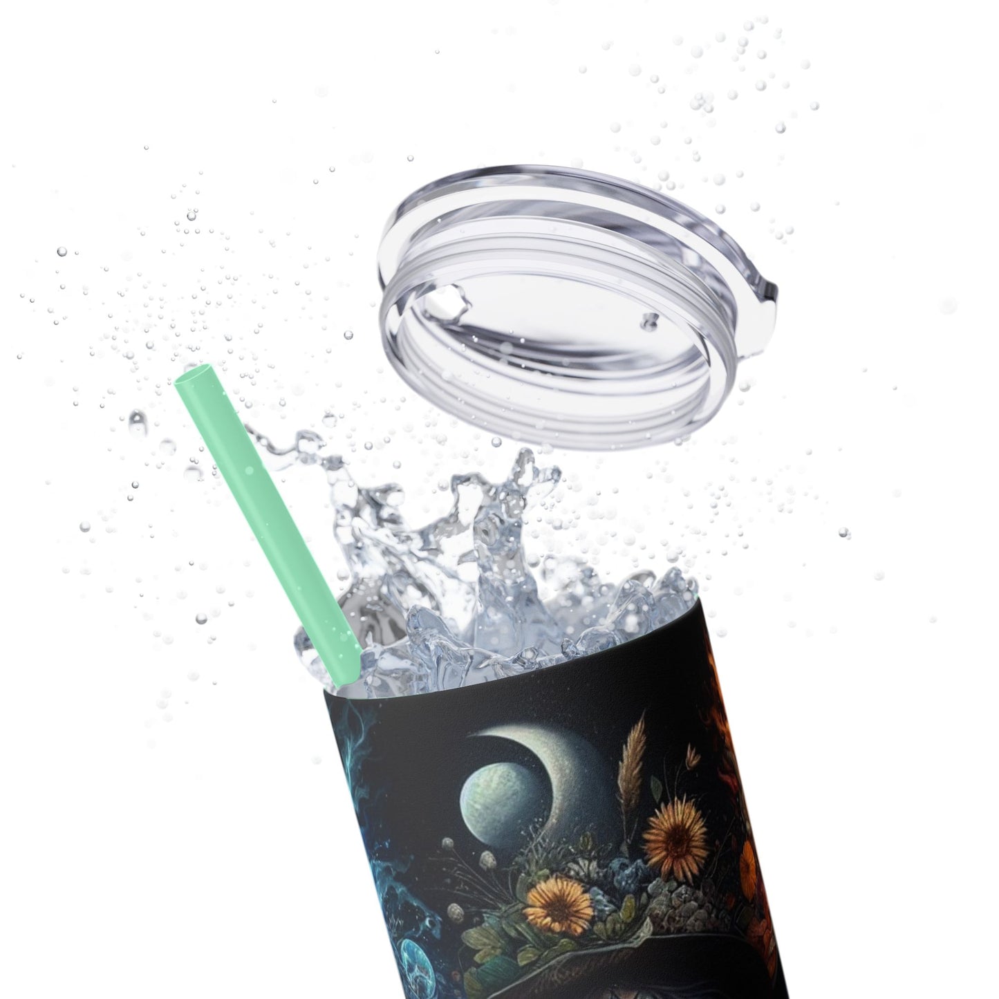 Witch Sisters Skinny Tumbler