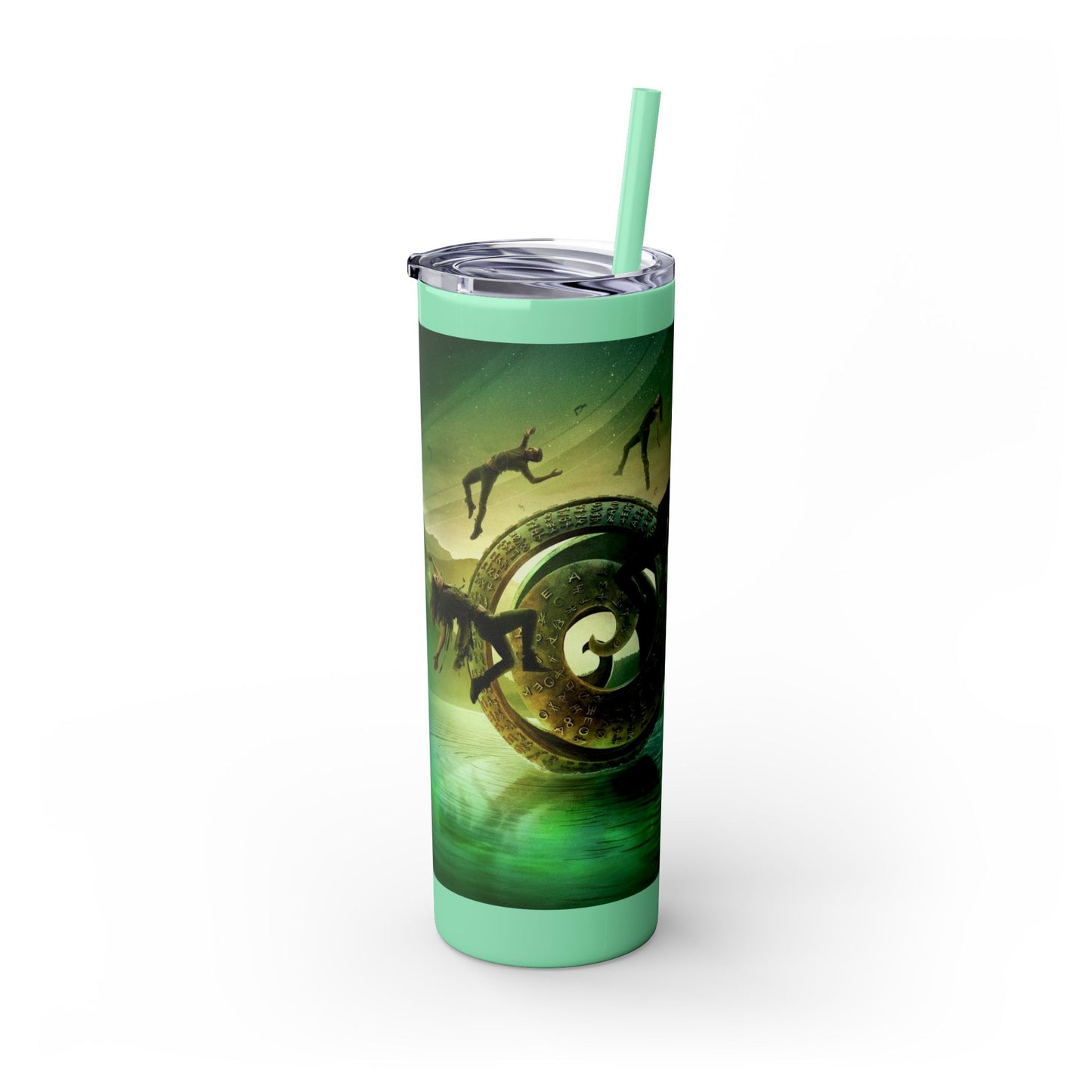 "The 100" Stainless Steel Tumbler - Green