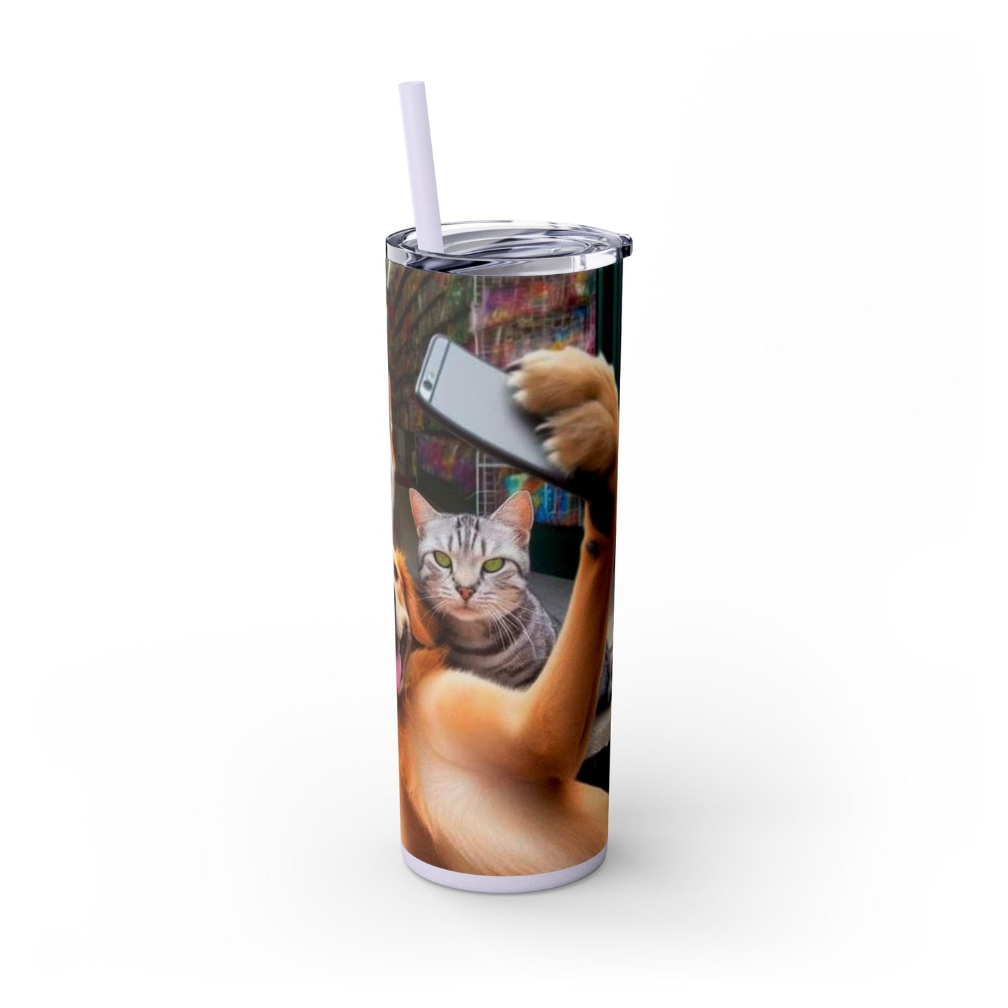 Fur Ever Friends Skinny Tumbler