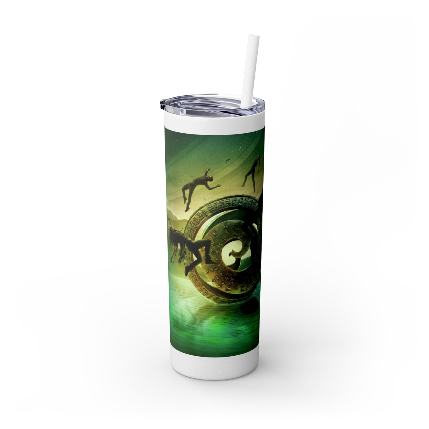 "The 100" Stainless Steel Tumbler - Green