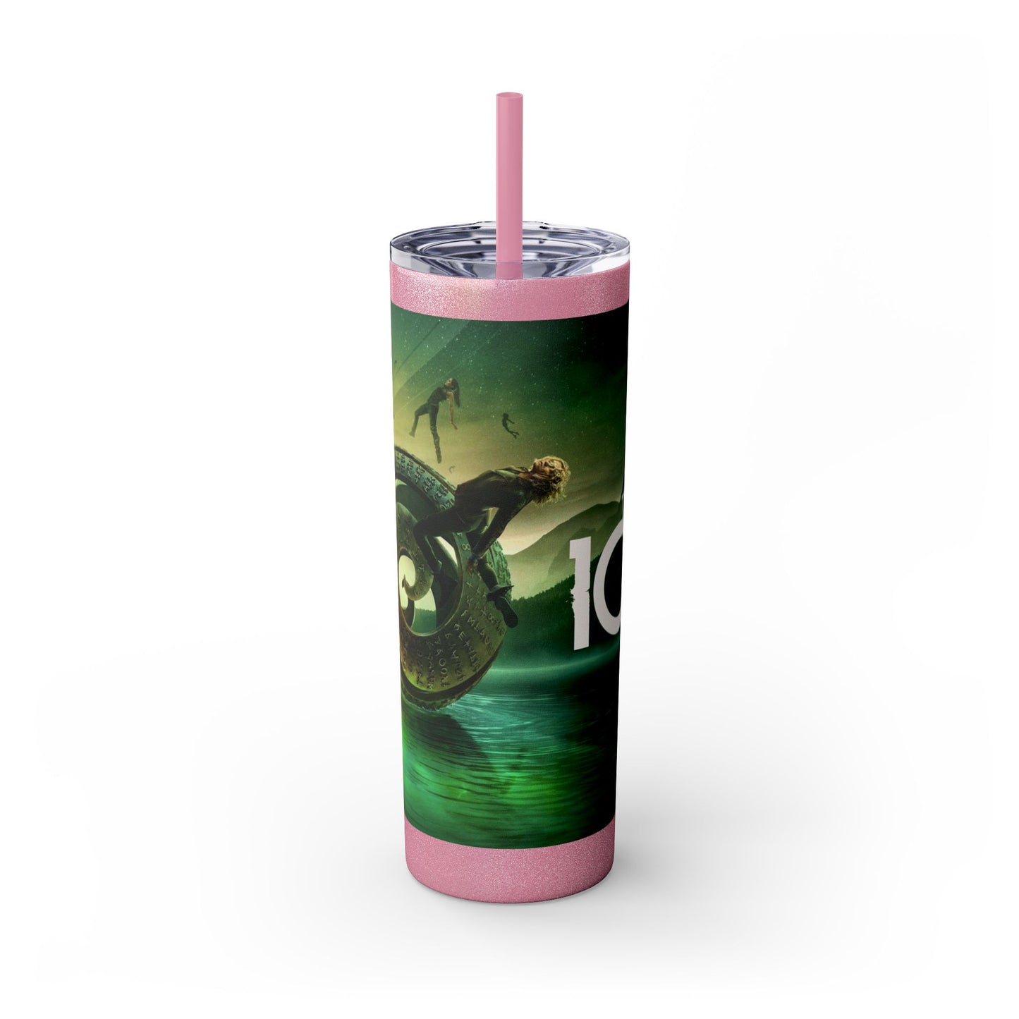 "The 100" Stainless Steel Tumbler - Green