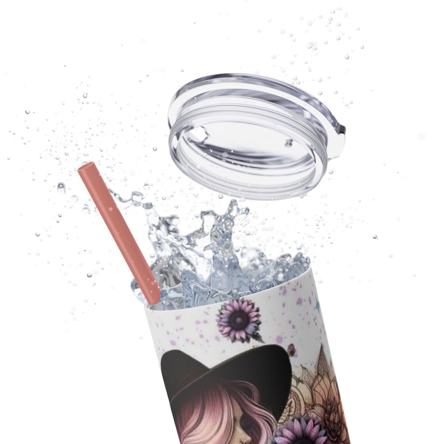 She Overcame Inspirational Skinny Tumbler - House of O & A