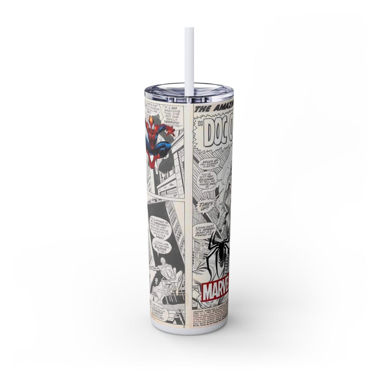 Skinny Tumbler Spiderman 20oz