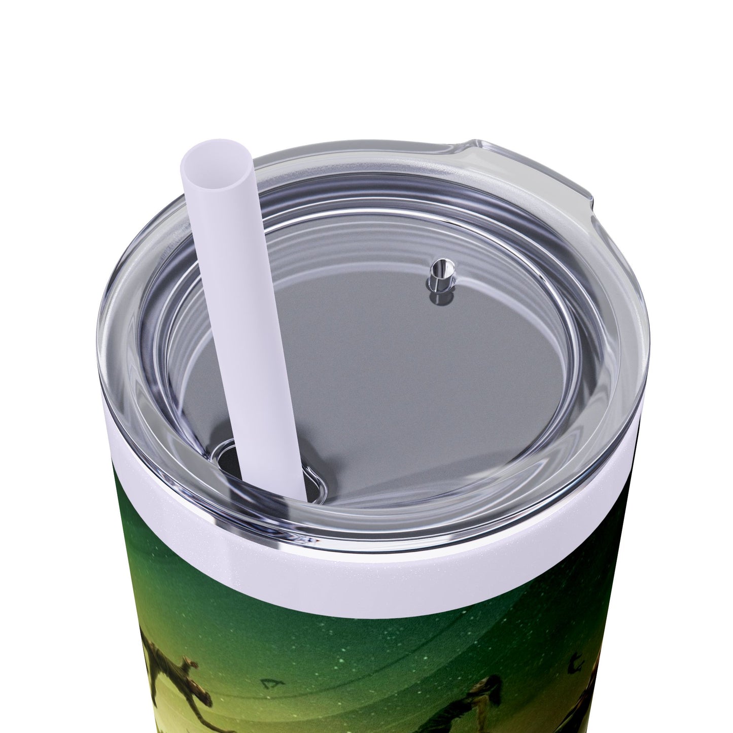 "The 100" Stainless Steel Tumbler - Green