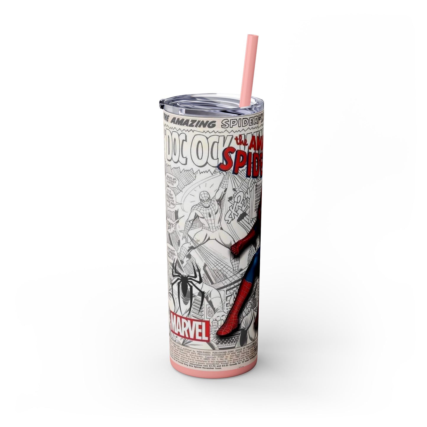 Skinny Tumbler Spiderman 20oz