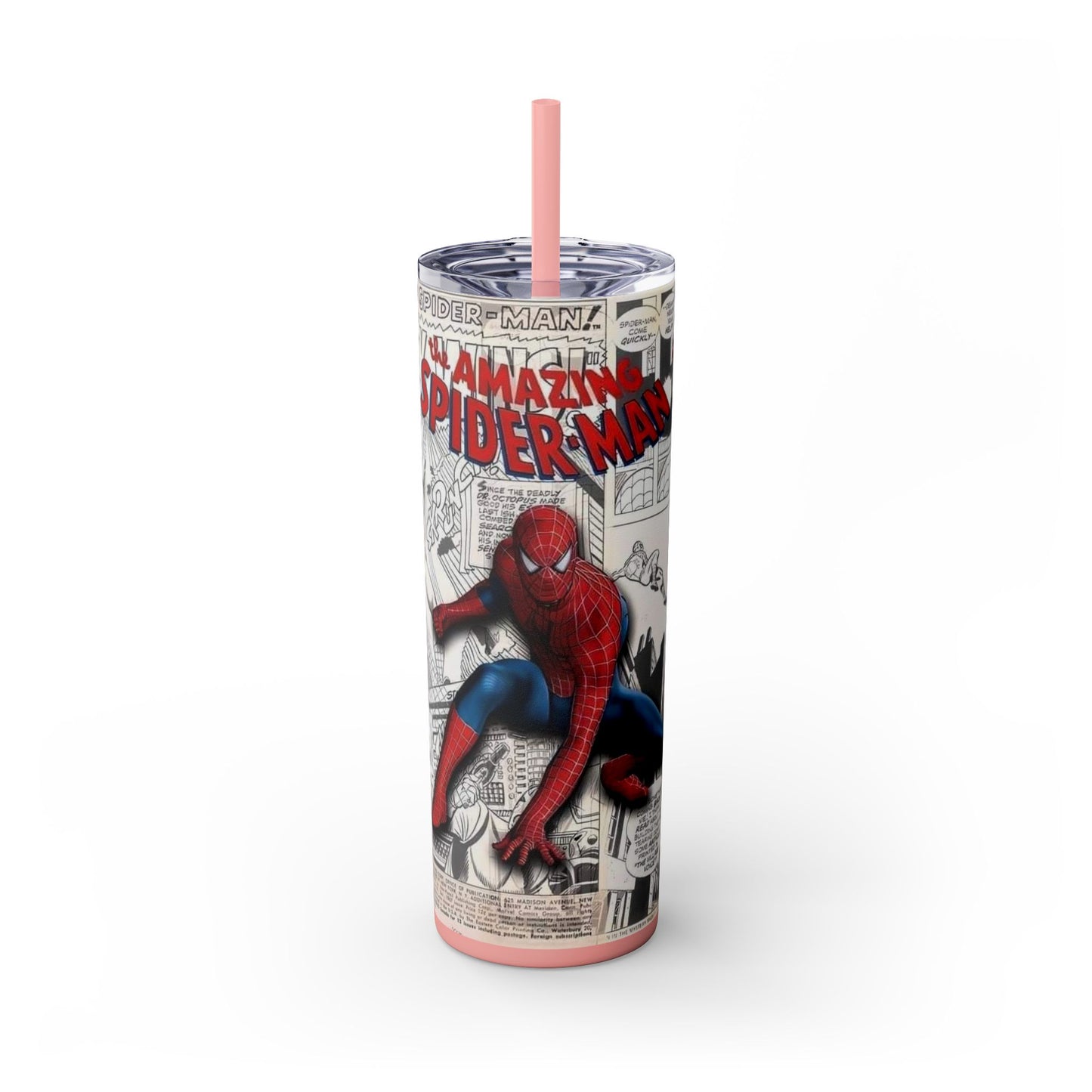 Skinny Tumbler Spiderman 20oz - House of O & A
