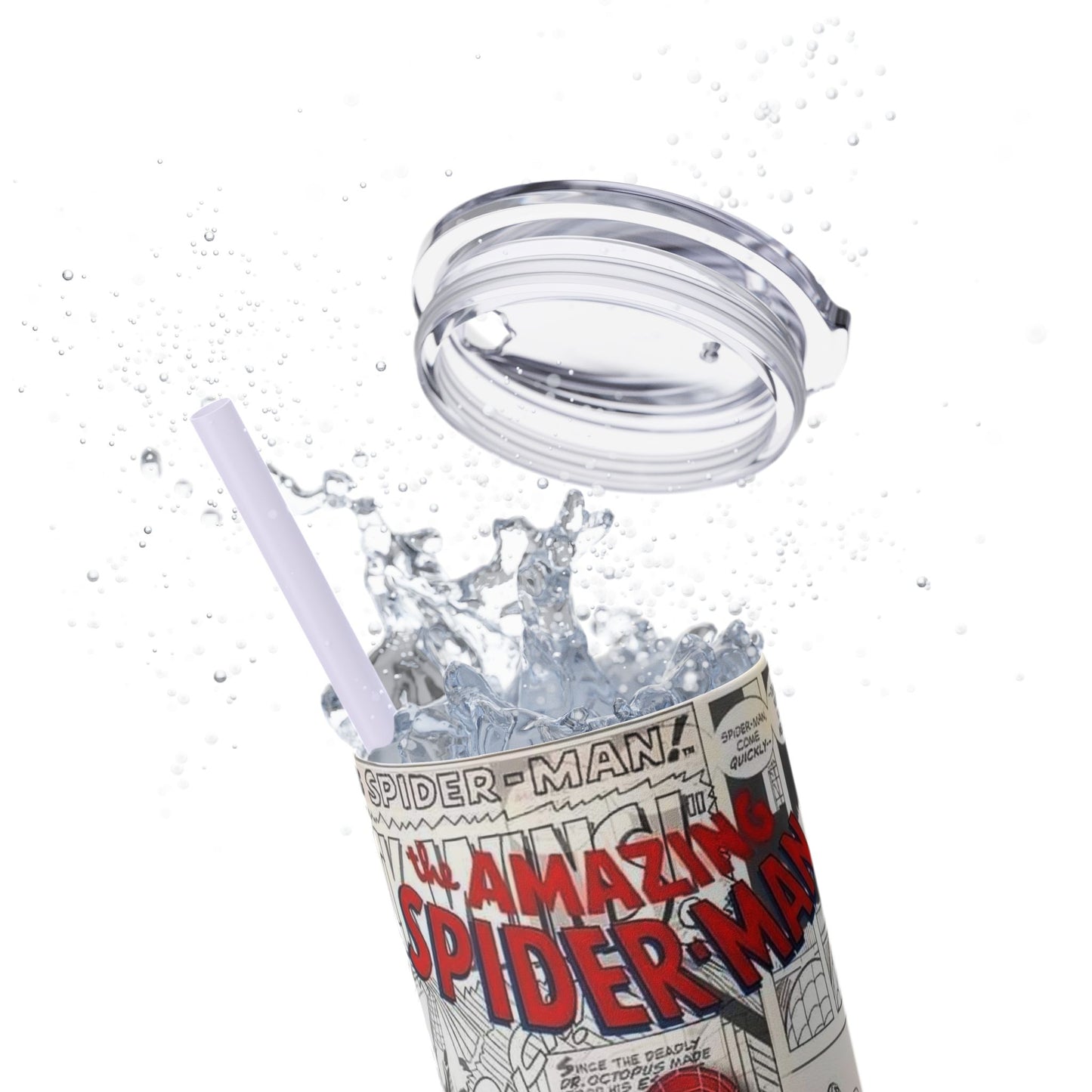 Skinny Tumbler Spiderman 20oz
