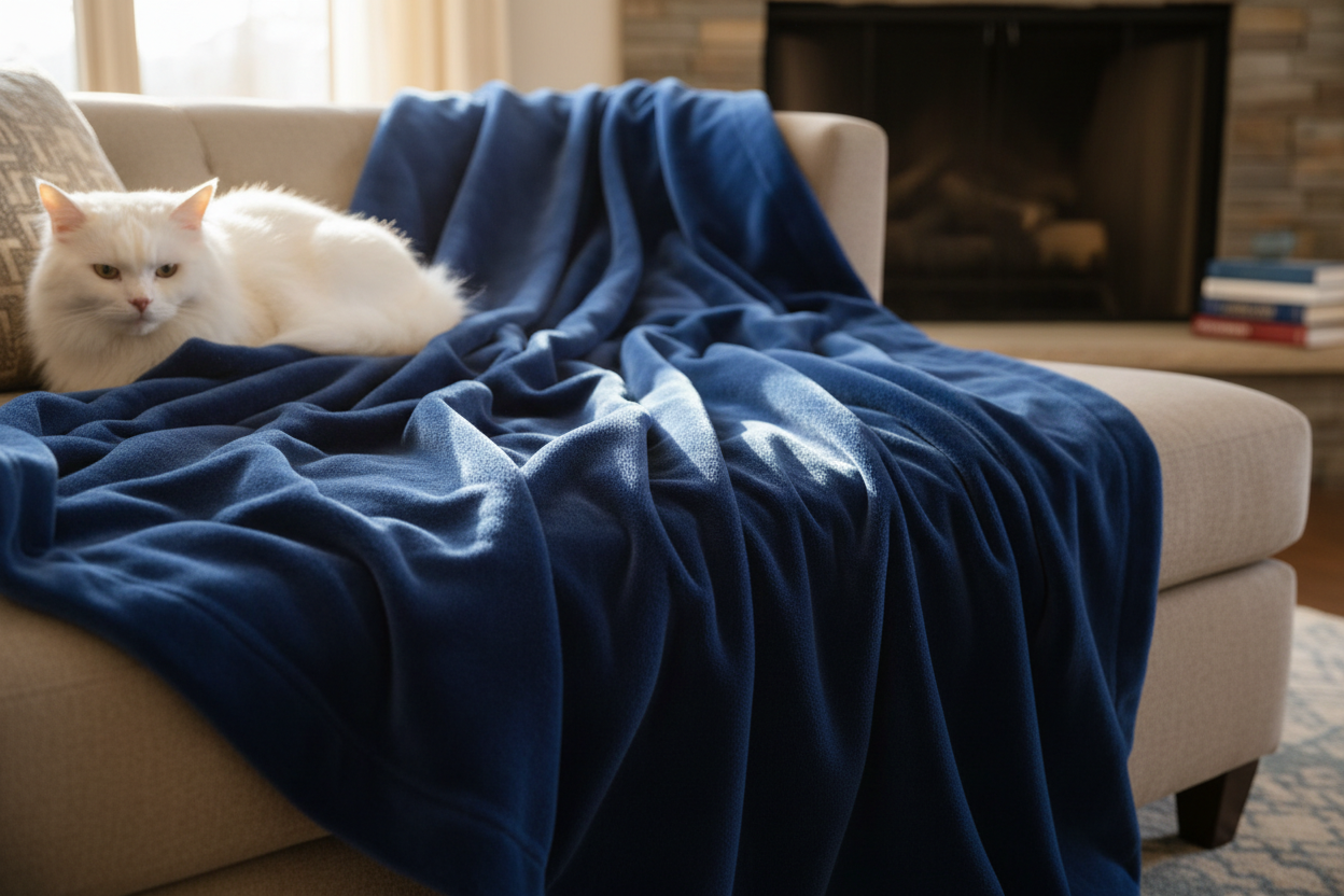 The Velvet Nocturne: Mink Blanket Collection