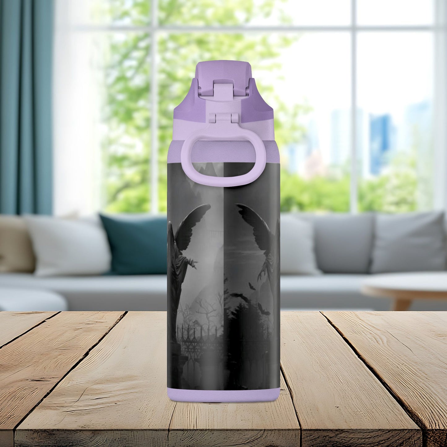 Insulated Water Bottle — Gothic Angel