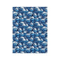 the Smurfs - Patterned Velveteen Minky Blanket