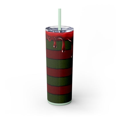 🔥 Freddy Krueger Skinny Tumbler – A Nightmare You’ll Love 🔥