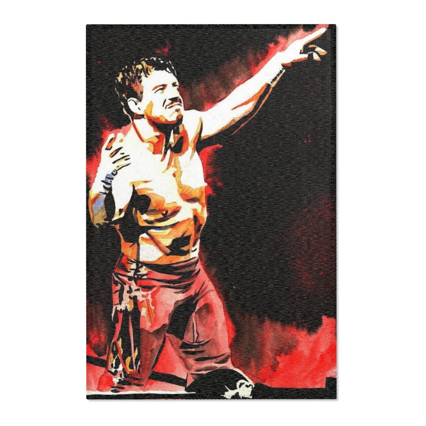 Eddie Guerrero Area Rug - House of O & A