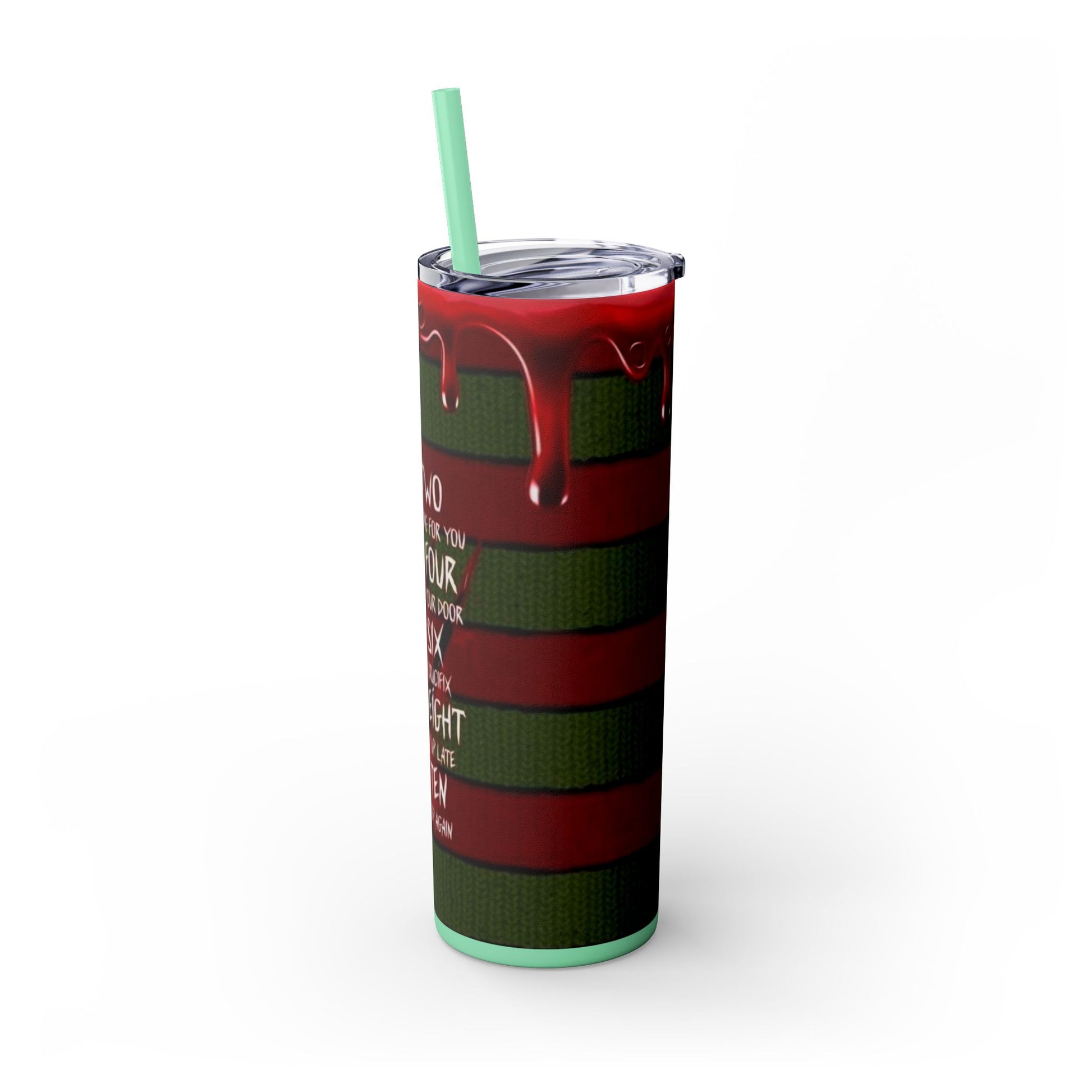 🔥 Freddy Krueger Skinny Tumbler – A Nightmare You’ll Love 🔥 - House of O & A