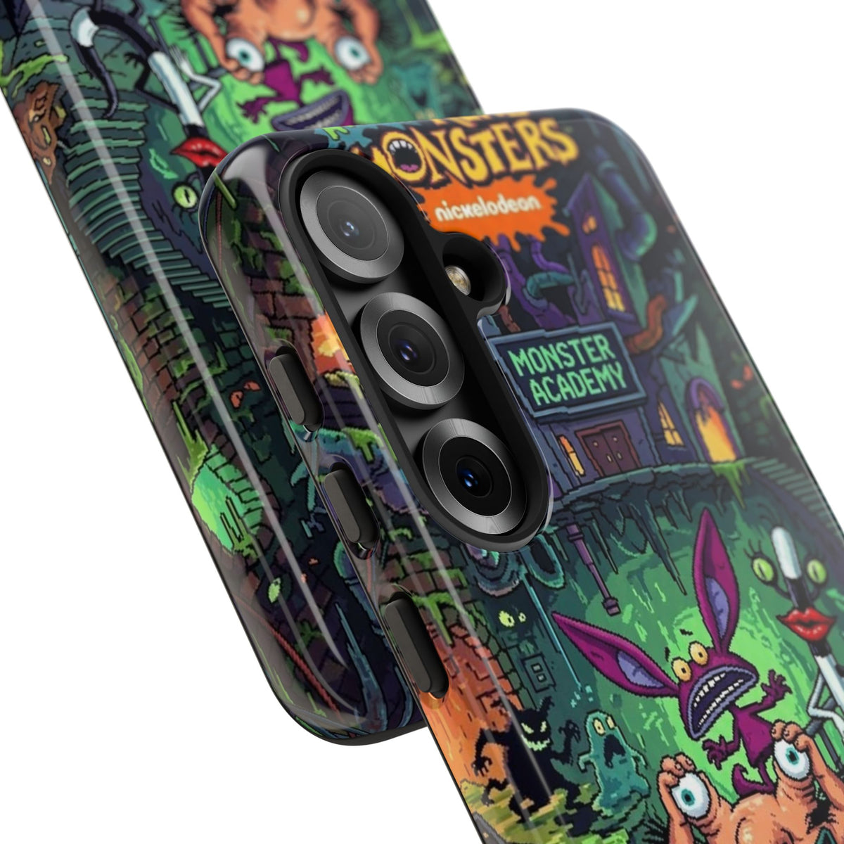 Colorful Cartoon Monster Academy Design (Tough Cases)