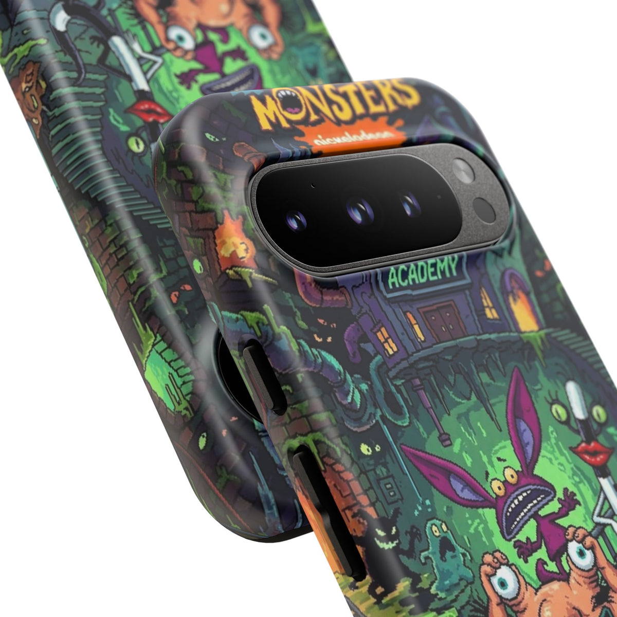 Colorful Cartoon Monster Academy Design (Tough Cases)
