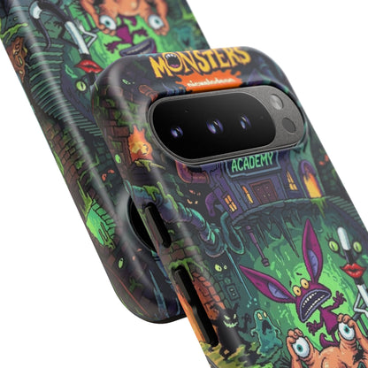 Colorful Cartoon Monster Academy Design (Tough Cases)
