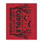 Minky Blanket - Horror Movie Night Cuddle Blanket - House of O & A