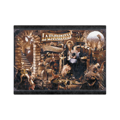 Labyrinth - Velveteen Minky Blanket