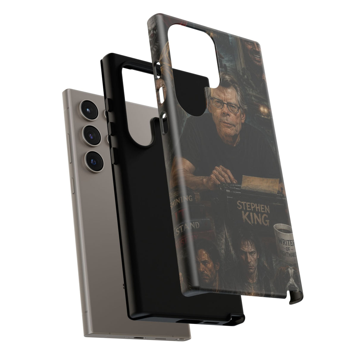 Stephen King Horror Phone Case – Gothic Dark Literature Samsung Protective Case