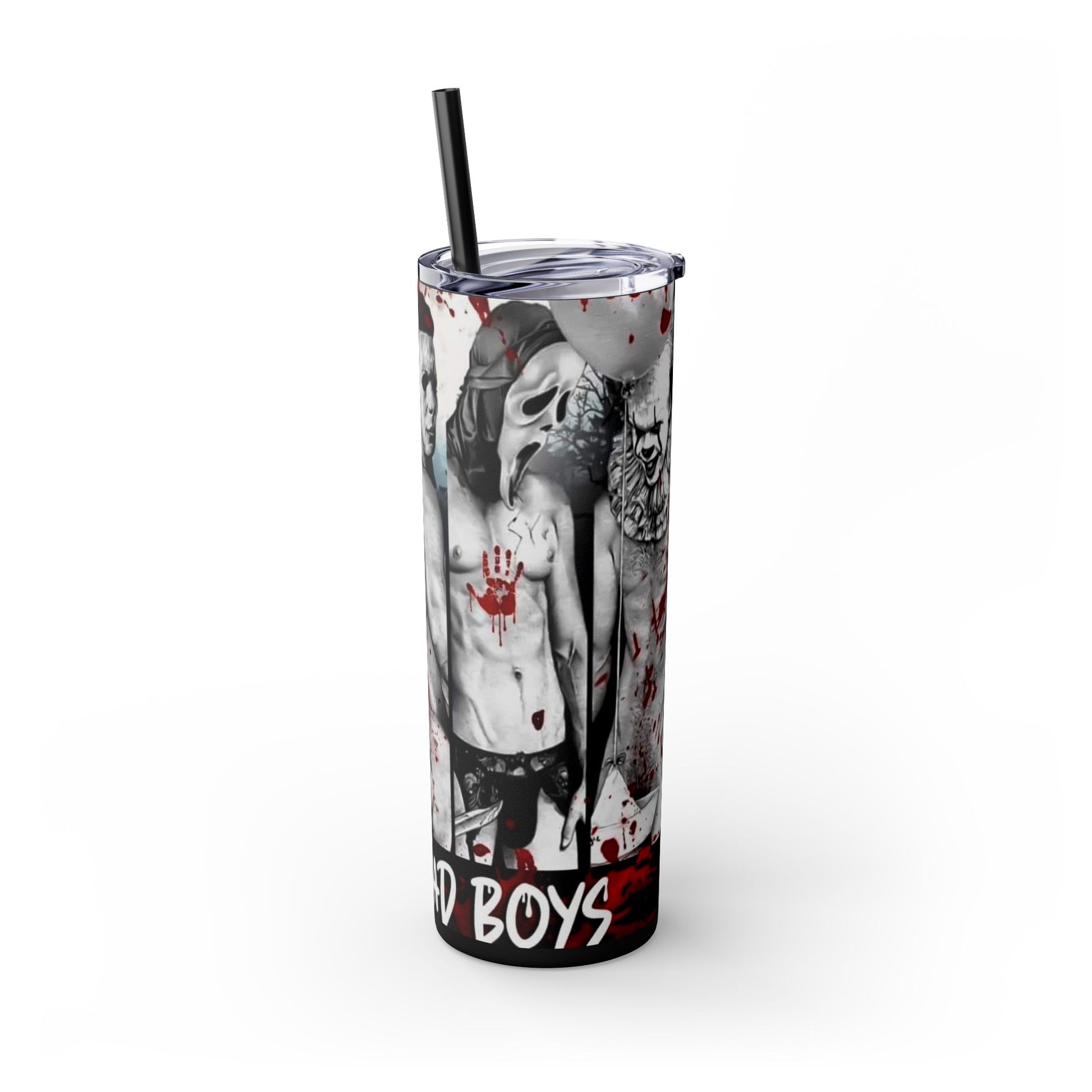 I Love Bad Boys Skinny Tumbler - House of O & A