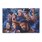 WWE Blue Area Rug - House of O & A