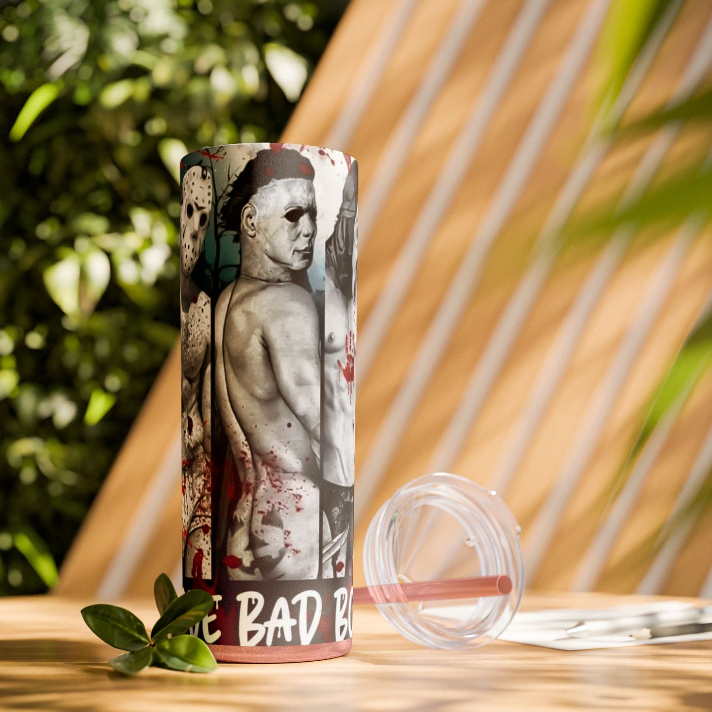 I Love Bad Boys Skinny Tumbler - House of O & A