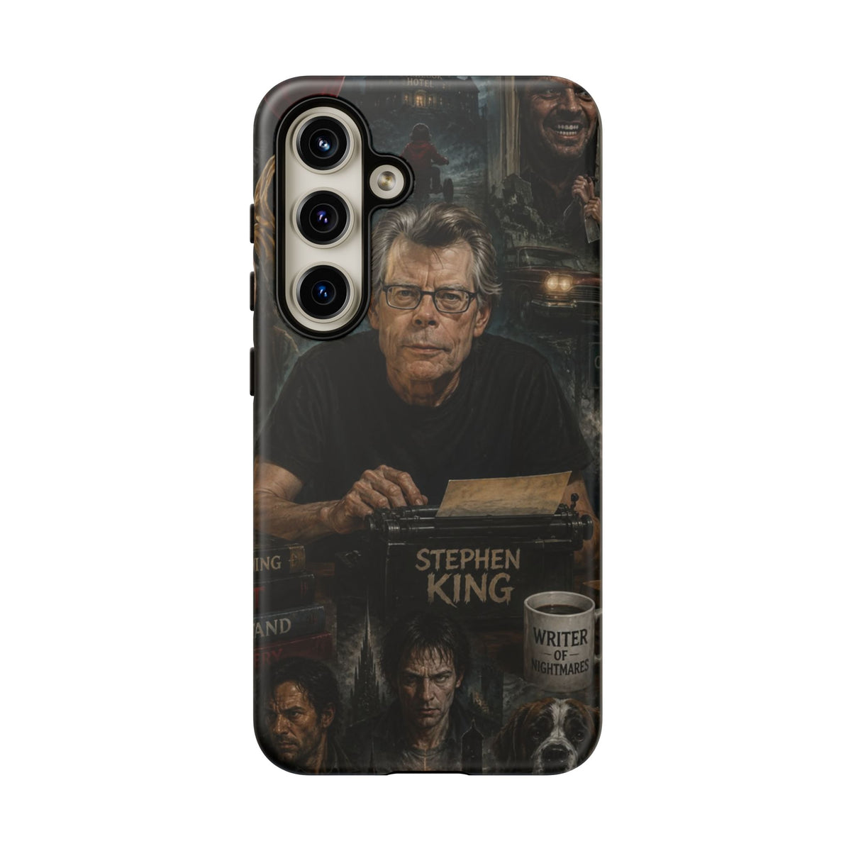 Stephen King Horror Phone Case – Gothic Dark Literature Samsung Protective Case