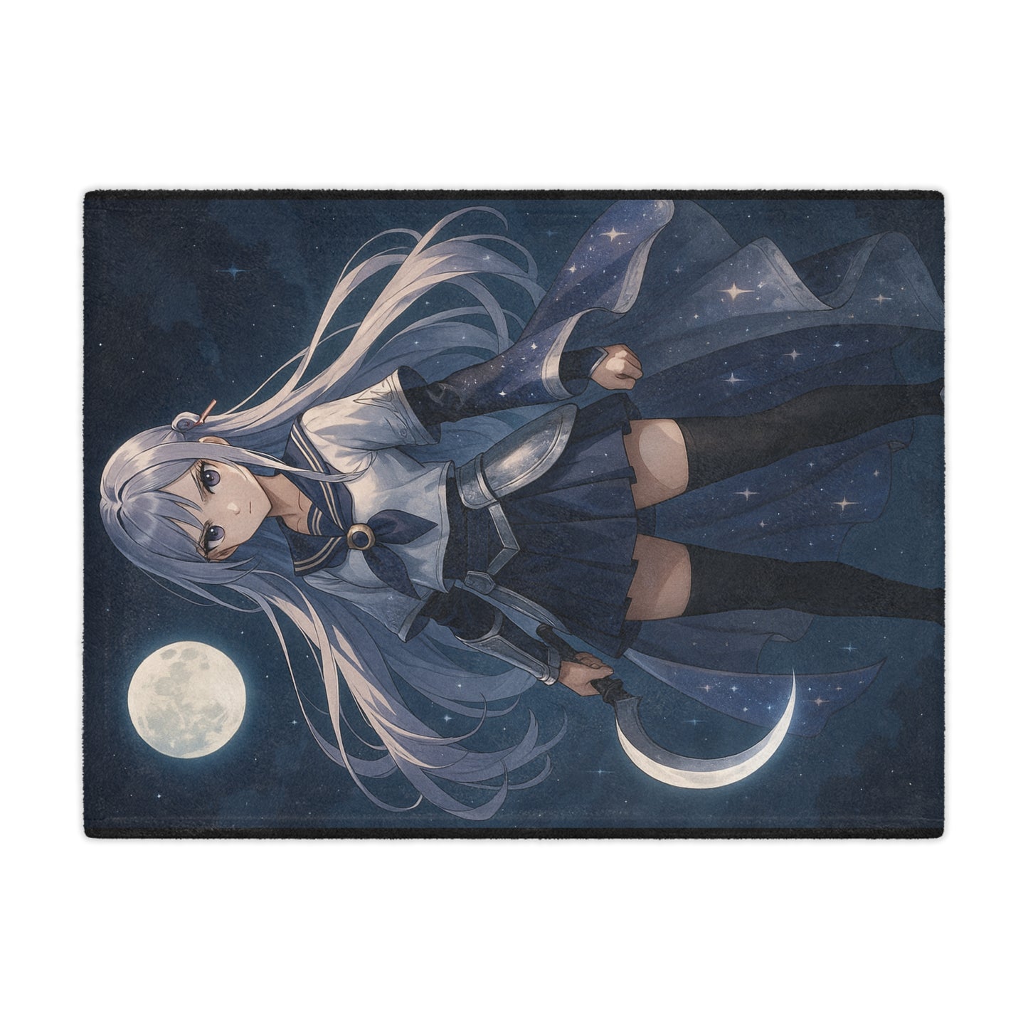 Moonlight Guardian Mink Blanket – Featuring Aiko Tsukino - House of O & A