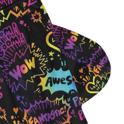 Men's Basketball Graffiti Rib Shorts