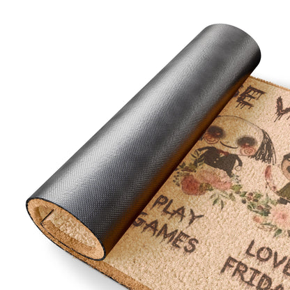 "In This House" Welcome Mat