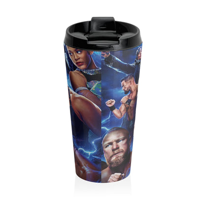 WWE - Stainless Steel Travel Mug - House of O & A
