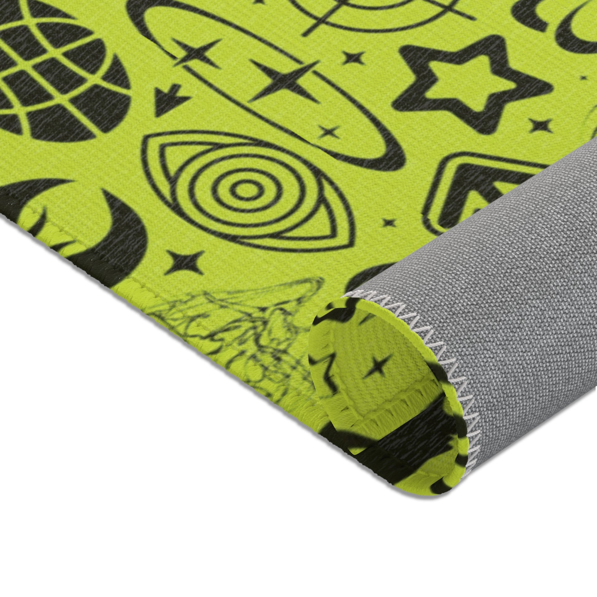 Cool y2k Rave - Area Rug - House of O & A