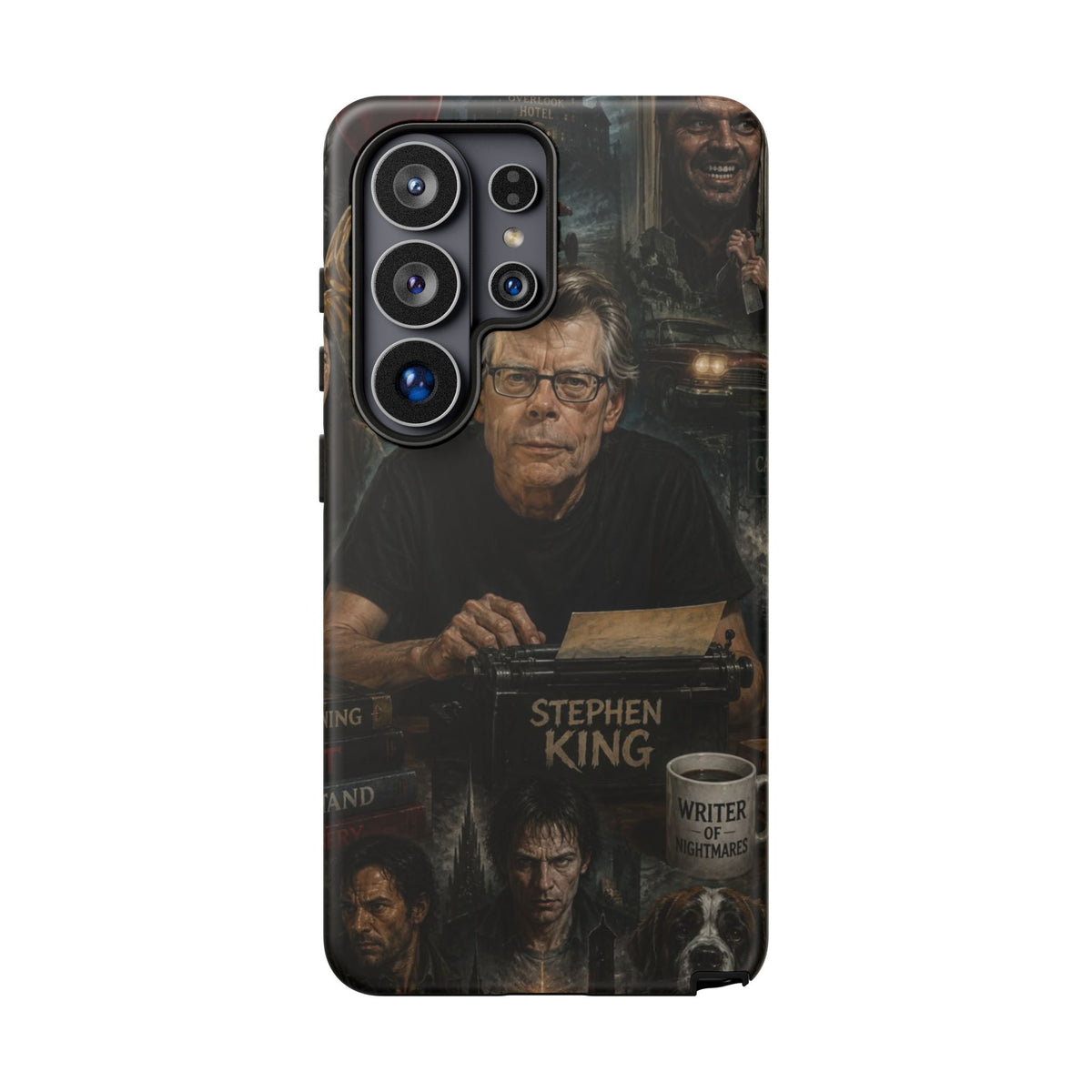 Stephen King Horror Phone Case – Gothic Dark Literature Samsung Protective Case