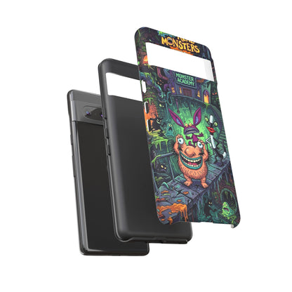 Google Pixel - Colorful Cartoon Monster Academy Design (Tough Cases)