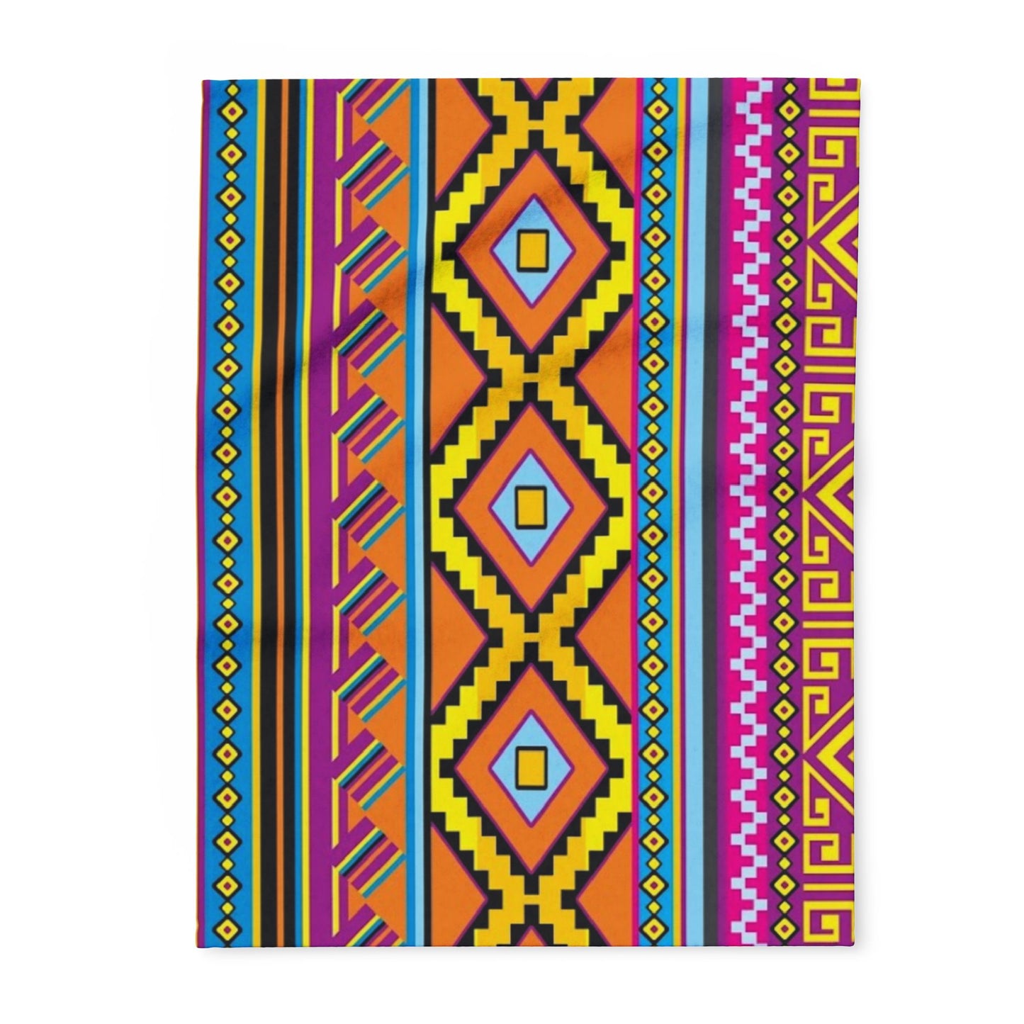 Aztec Pattern - Arctic Blanket - House of O & A