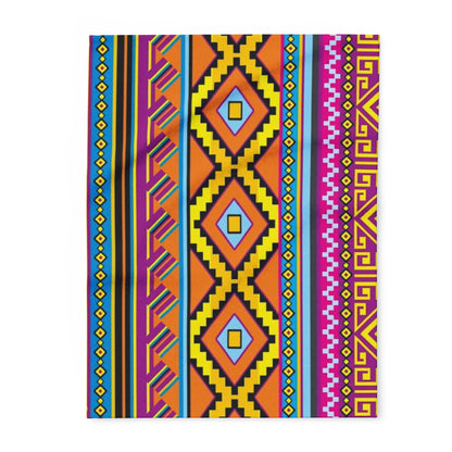 Aztec Pattern - Arctic Blanket - House of O & A