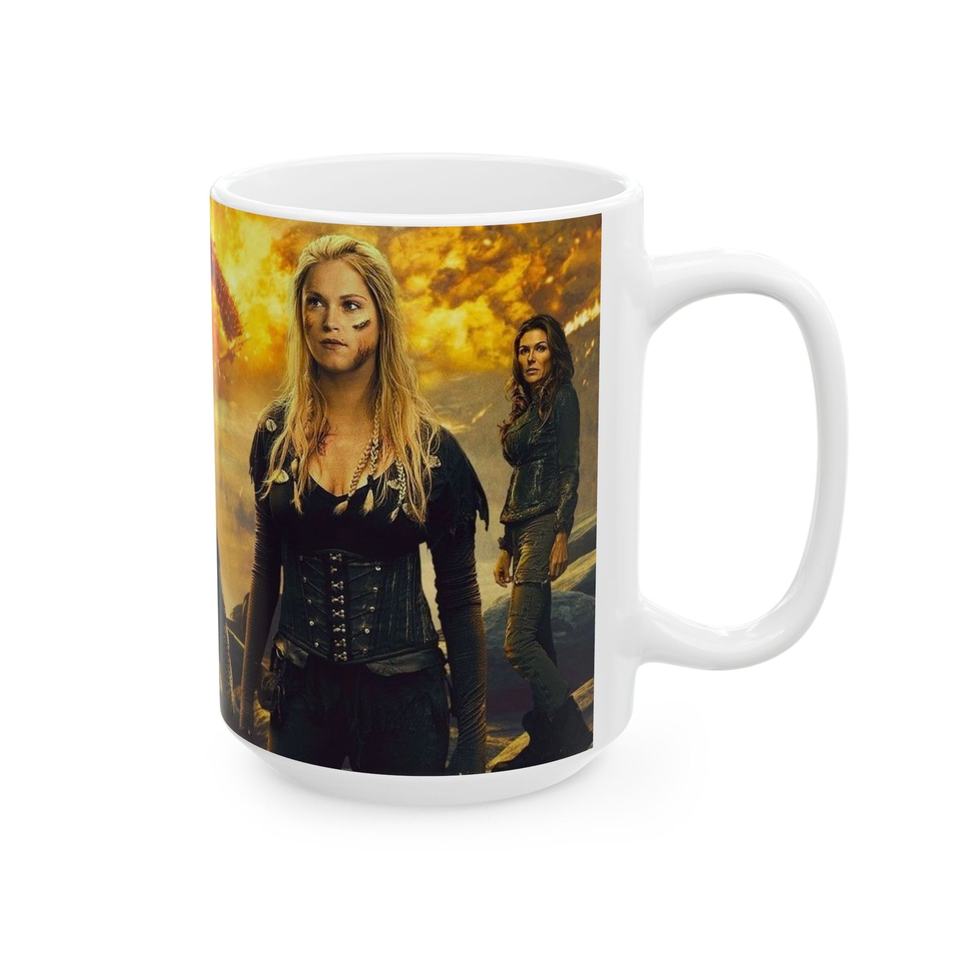 "The 100" Explosive Scene Coffee Mug – 11oz/15oz - House of O & A