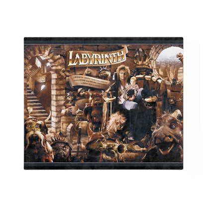 Labyrinth - Velveteen Minky Blanket