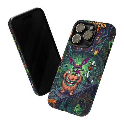 Colorful Cartoon Monster Academy Design (Tough Cases)