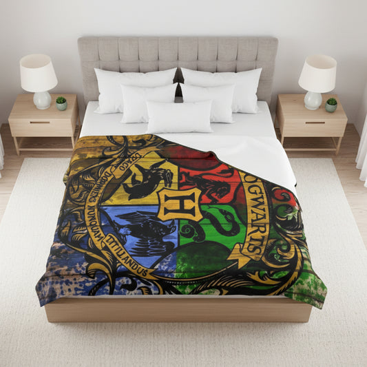 Harry Potter Hogwarts Sherpa Blanket