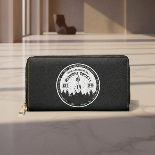 Midnight Society Zip-Around Wallet