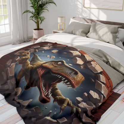 T-Rex Wall Break Arctic Blanket