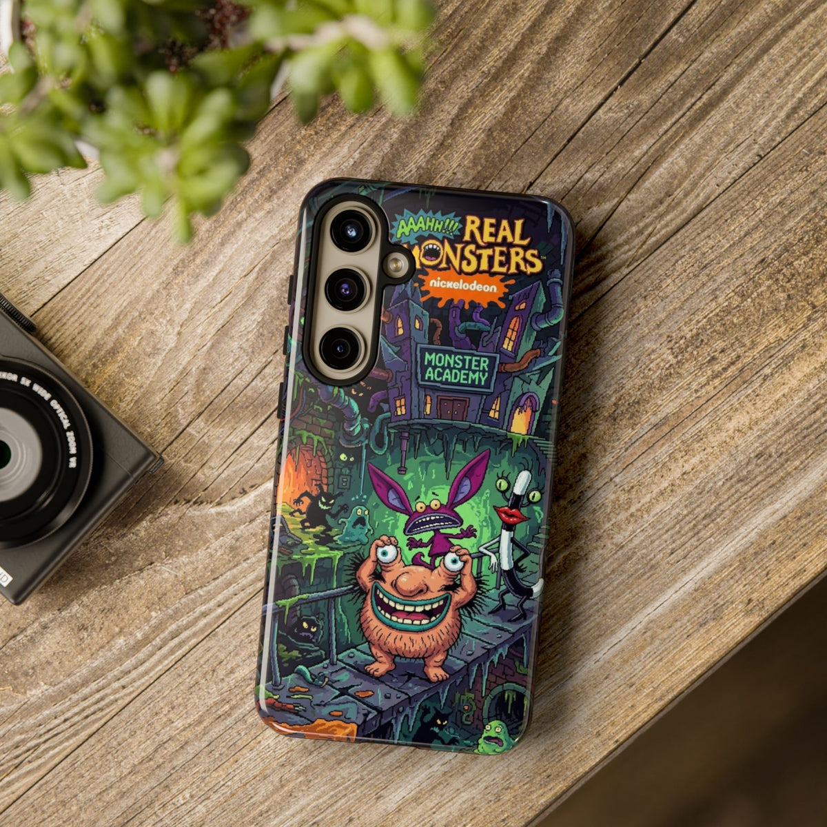 Samsung - Colorful Cartoon Monster Academy Design (Tough Cases)
