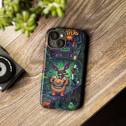 Colorful Cartoon Monster Academy Design (Tough Cases)