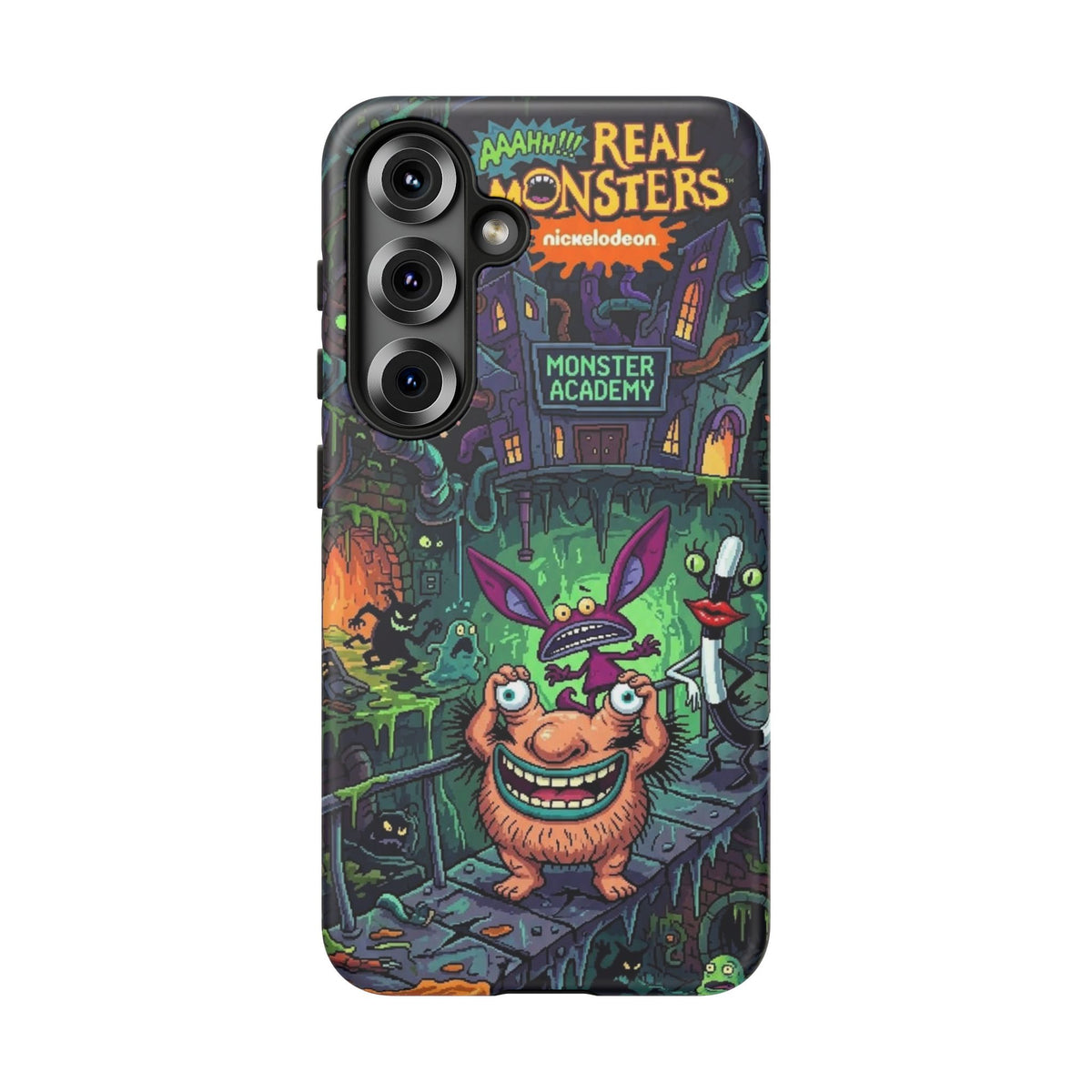 Samsung - Colorful Cartoon Monster Academy Design (Tough Cases)