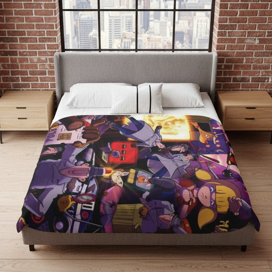 The Classic Inspector Sherpa Blanket