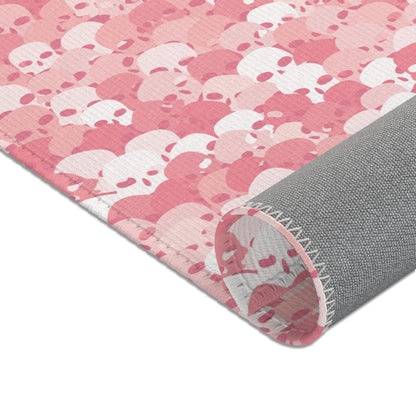 Pink Skull - Area Rug - House of O & A