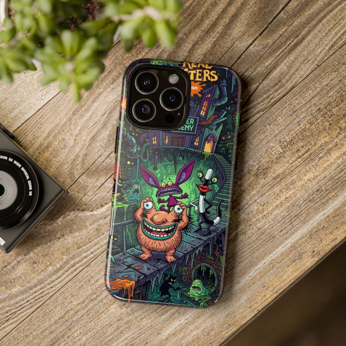Colorful Cartoon Monster Academy Design (Tough Cases)